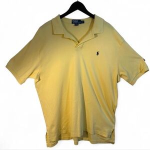 Ralph Lauren Yellow Polo Shirt for Men